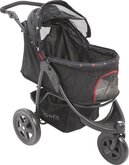 Tog Fit Pet Roadster Hondenbuggie - Zwart - Hondenbudy - 107x60x107 cm - Zwart
