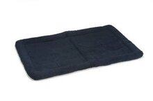 Hondenmand schapenvacht blauw 109x67x8 cm
