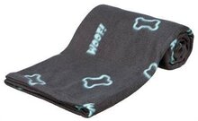 Trixie barney fleece hondendeken taupe 150x100cm