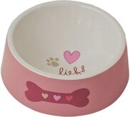 Lief! Voerbak Keramiek Girls Roze - 16 CM