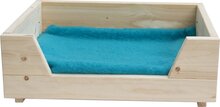 Houten Hondenmand - Steigerhout - 76 x 56 cm