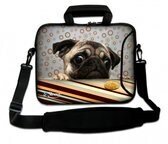 Laptoptas 15,6 grappig hondje - Sleevy