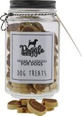 Puggle & Co voorraadpot met hondensnacks 500 gram chicken sushi