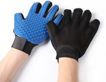 Verzorgingsborstel Zwart/Blauw 1 maat VOOR LINKSHANDIGEN