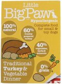 150 gr little big paw traditionele kalkoen / groenten dinner hondenvoer