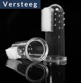 huisdier tandenborstel van Versteeg® - Vingerborstel -  hondentandenborstel - katten tandenborstel - konijn tandenborstel - knaagdier tandenborstel