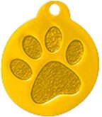 Rond Paw Groot Goud