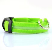Halsband met ledverlichting | groen | Large