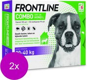 Frontline Combo Spot On 3 Large Hond Large - Anti vlooien en tekenmiddel - 2 x 4+2 pip