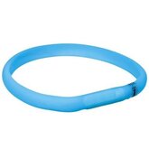 Trixie USB lichthalsband blauw - XS-S: 35 cm / 18 mm