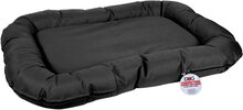 DOGI Luxe Hondenkussen, Zwart, 120 x 80