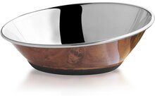 Adori Rvs Voerbak Non-Slip S Bruin - Kattenvoerbak - 15.5 cm