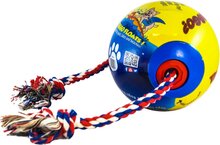 Tuggo Bal met Trektouw - Dierenspeelgoed - Blauw - 18 cm