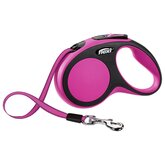 Flexi Rollijn New Comfort Tape S 5 m - Hondenriem - Roze Tot15kg