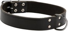 Adori Halsband Softleder - 80 x 3 cm - XXXL - Bruin