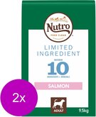 Nutro Adult Limited Ingredients Zalm - Hondenvoer - 2 x 9.5 kg