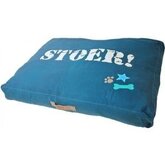 Lief! Hondenkussen Lounge Stoer Blauw 100x70 cm