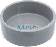 Trixie be nordic voerbak keramiek grijs 1,4 ltr 20 cm