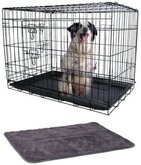 Hondenbench XL 107x70x86cm met gratis vetbed!