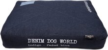 Lex & max world losse hoes voor hondenkussen ligzak  90x60x21cm donkerblauw