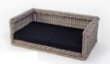 Comfort-Kussen Rieten hondensofa 90 x 60 x 27 cm