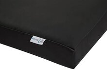 MediDog orthopedisch hondenkussen lederlook - Zwart 65x50x10