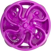 Voerbak Slo-Bowl Mini Bloem Paars