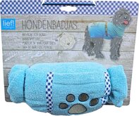 Lief! - Hondenbadjas Boys - L - 45-70cm