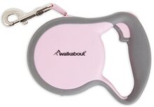 Walkabout 3 retractable riem roze S