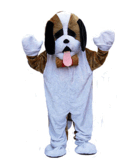 Carnavalskleding luxe pluche hond kostuum