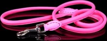 Dog's Companion Leren Hondenriem 120 cm x 10 mm - Roze