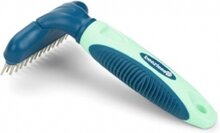 Beeztees roskam met dubbele rij roterende pennen breed. 15 cm
