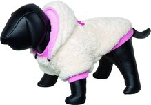 Nobby - Hondenjas Teddy - Wit/roze - 23 cm