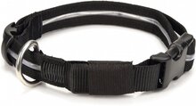 LED Halsband ZWART M