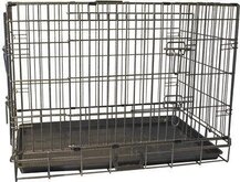 Draadkooi hamerslag 2-deurs 121x76x89 cm