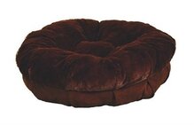 AFP PLUSH SNUGGLE BED BRUIN #95;_74X74X10 CM