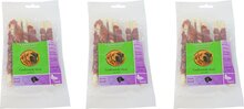 Natuurlijke snack, zak à 6 gedraaide stick met eend 12 cm per 3 zakjes