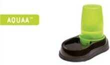 MAELSON Aquaa 250 - waterbak voor katten en honden - 2,5 liter - Zwart / groen