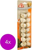 8in1 Delights Kauwknook Kip - Hondensnacks - 4 x Xsmall