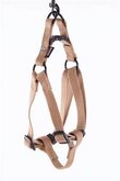Martin sellier instap tuig voor hond nylon beige 15 mmx30-50 cm