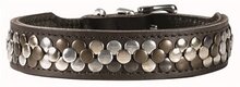 Hunter Hondenhalsband Arizona Bruin Nappaleer 47 x 3 cm