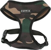 Puppia Hondentuig - M - borstomvang 40-56 cm - Camouflage