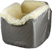 Snoozer Lookout - Autostoel - Autozitje voor honden -  Small 48 x 38 x 43 cm - Grijs