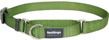 Red Dingo Martingale Correctie Halsband Hond 15mm 25-39cm MC-ZZ-GR-15