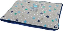 Lief! kussen 2-zijdig boys beige / blauw 47x32 cm