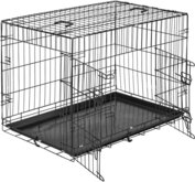 TecTake - Hondenkooi traliebox 89 x 58 x 65 cm - 402295