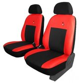 Bila voorstoelen Road Zwart/Rood Art.nr 90110