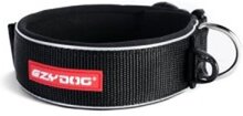 EzyDog Neo Wide Halsband - L - Zwart