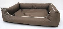 Ligbed voor honden Paula beige 100x75cm