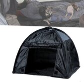 Pop Up Katten & Honden Tent - Dierentent Voor in Huis - Zwart